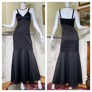 Le Château LBD Glamour Black Evening Maxi Dress